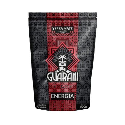 Йерба Мате ПАХАРИТО 1кг ГУАРАНИ El Fuego ENERGY