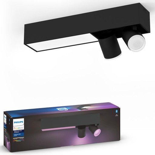 Philips Hue Centris 2-spot black special form BT