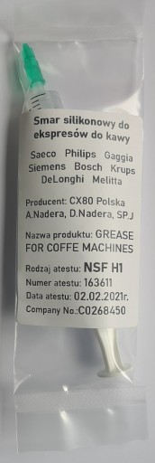 Комплект прокладок Saeco Philips LatteGo Производитель