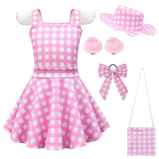 детская косплей Barbie Halter Kleid Tutu Rock B53-45