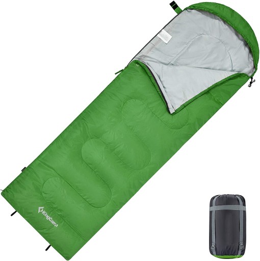 СПАЛЬНЫЙ МЕШОК ДЛЯ КЕМПИНГА KINGCAMP OASIS R КАЧЕСТВЕННЫЙ 190x75CM