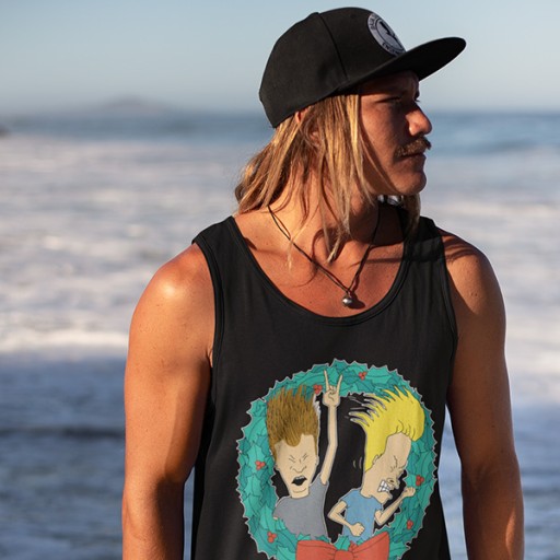 TANK TOP HORROR/ROCK BEAVIS AND BUUT-HEAD