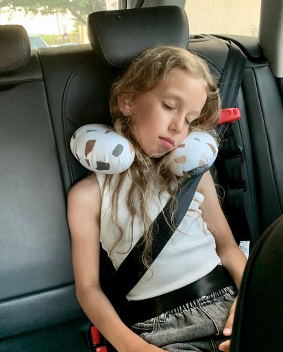 МИЛАЯ детская дорожная подушка ROGAL HEADREST для самолетов, автомобилей, отдыха.