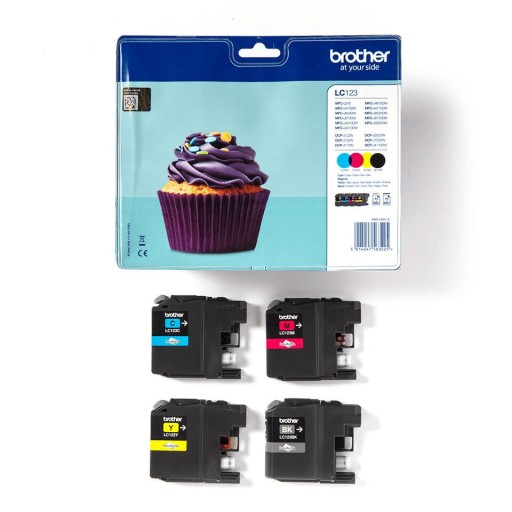 Чернила BROTHER LC-123 Cmyk