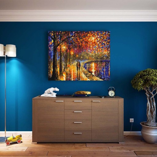 MALOWANIE PO NUMERACH Obraz Z RAMĄ 40x50 ARTNAPI Park Spacer