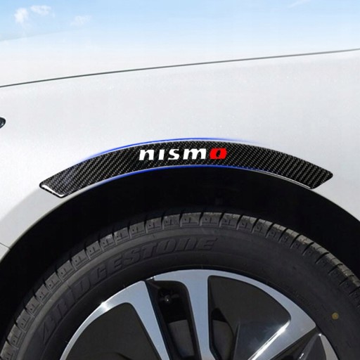 4 наклейки на боковые колеса Nissan Nismo