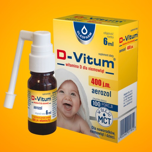 D-VITUM Витамин D для детей аэрозоль - 6 мл