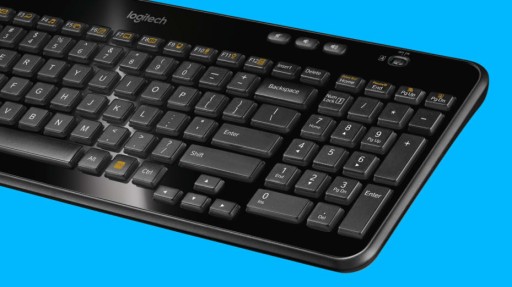 Беспроводная клавиатура Logitech K360 с черной подсветкой СУПЕР ТОЧНАЯ