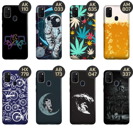 ETUI DO SAMSUNG GALAXY M21 WZORY DLA CHŁOPAKA OBUDOWA POKROWIEC CASE