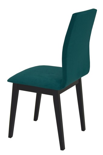 6x бархатных стульев GREEN с массивной обивкой + РАСШИРЯЕМЫЙ стол 80x120/160