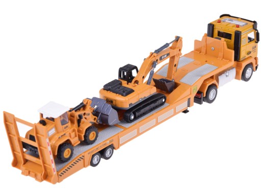 Грузовик-эвакуатор, экскаватор и бульдозер со звуком Little Builder AR5008