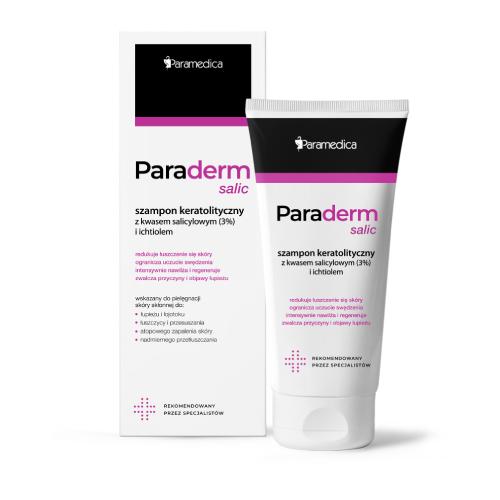 PARADERM SALIC Кератолитический шампунь с салициловой кислотой 3%, ихтиол 150г