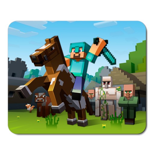 Minecraft Mouse Pad на день рождения подарок
