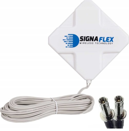 ДВОЙНАЯ GSM АНТЕННА 2G 3G 4G LTE HUAWEI ZTE CRC9 40дБи