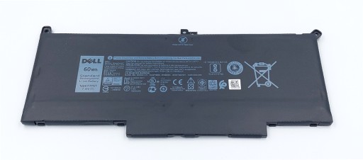 ОРИГИНАЛЬНЫЙ НОВЫЙ аккумулятор F3YGT DELL Latitude 7280 7290 7380 7390 7480 7490