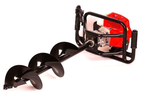 БЕНЗИНОВАЯ ДРЕЛЬ ДРЕЛЬ RITCH 7HP 4 СВЕРЛА 50СМ
