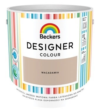 BECKERS DESIGNER COLOR Латексная краска для стен 2,5 л МАКАДАМИЯ матовая