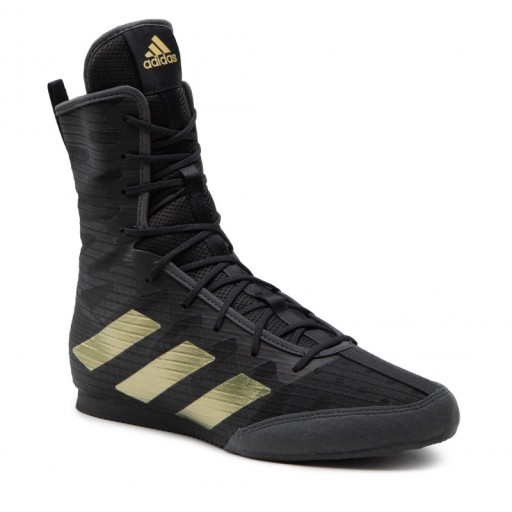 ТРЕНИРОВОЧНЫЕ ВЫСОКИЕ БОКСЕРСКИЕ КРОССОВКИ ADIDAS BOX HOG 4 GZ6116, размер 38 2/3