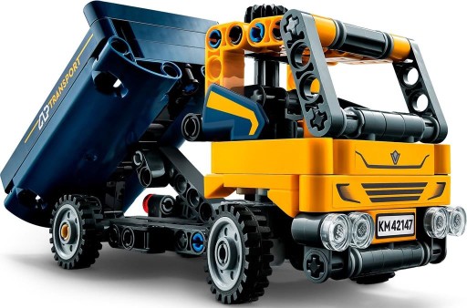 ЛЕГО БЛОКИ | TECHNIC 42147 2 в 1 САМОСВАЛ ЭКСКАВАТОР АВТОМОБИЛЬ + СУМКА