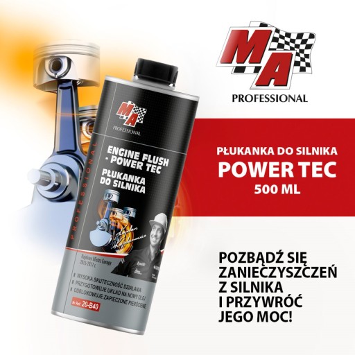 MA PROFESSIONAL PŁUKANKA SILNIKA POWER TEC 500ml - 20-B40