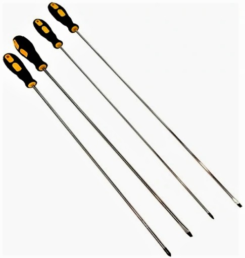 ZESTAW ŚRUBOKRĘTÓW PRZEDŁUŻANYCH L 450 mm 4szt.