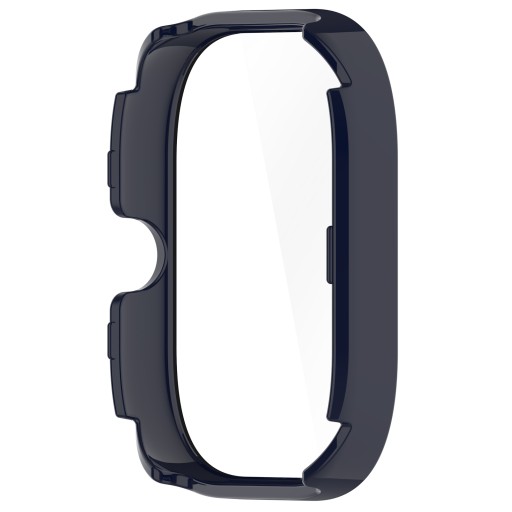 ЗАЩИТНЫЙ ЧЕХОЛ + ЗАКАЛЕННОЕ СТЕКЛО 2В1 ДЛЯ XIAOMI REDMI WATCH 4 - СИНИЙ