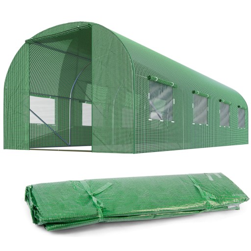 Садовая пленка Plonos для туннеля 10 м² 400 x 250 см зеленая