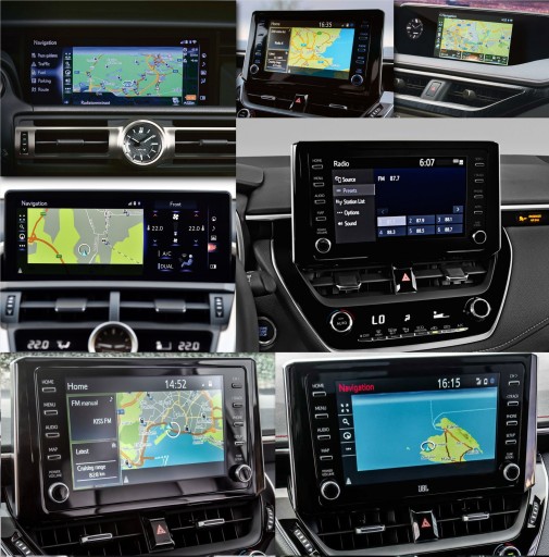 Карты Toyota Touch 2 с Go (CY17 CY19) Lexus Premium (MM17 MM19) (онлайн)