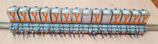 Релейная планка RELECO C2-A20X с розеткой, 14 шт.