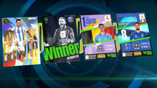 Saszetki Top Class 2023 6 szt. Karty piłkarskie do albumu Panini Adrenalyn