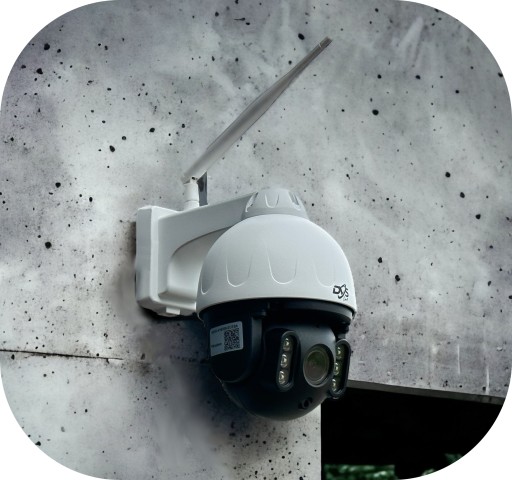 БЕСПРОВОДНАЯ НАРУЖНАЯ PTZ-КАМЕРА WIFI IP 5 Мп ZOOM X8 DVS ONVIF