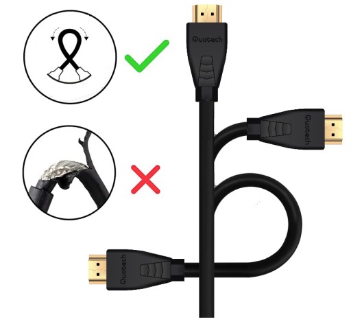 HDMI 2.0 High Speed ​​4k, UHD, кабель QUOTECH 3м