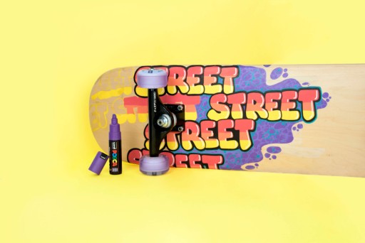 Маркер UNI POSCA PC-17K синий