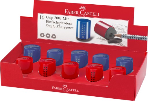 Temperówka Grip 2001 mini niebieska Faber-Castell