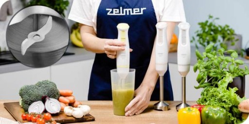 РУЧНОЙ БЛЕНДЕР ZELMER PULSAR ZHB4562S МИКСЕР 800 Вт