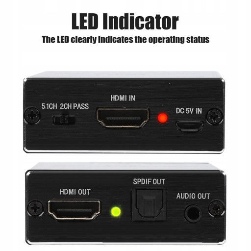 HDMI TO HDMI + SPDIF АУДИО 4K 2K ЭКСТРАКТОР