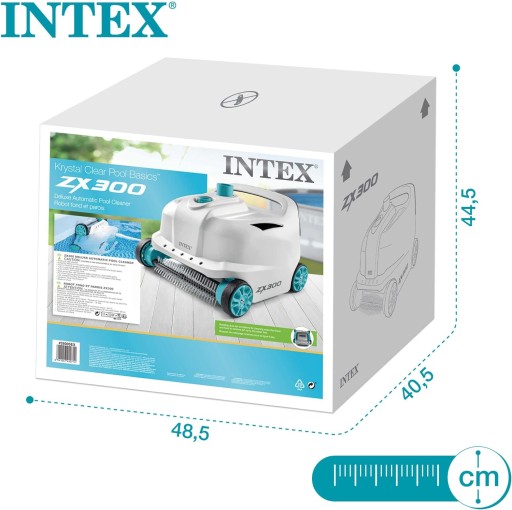 Пылесос для чистки дна и стенок бассейна автоматический робот 28005 INTEX