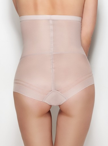 Mitex Glossy Hi-Waist figi modelujące róż XXL