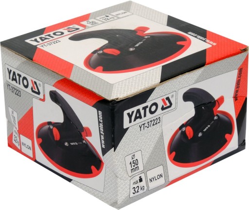 PRZYSSAWKA UCHWYT DO SZYB Z POMPKĄ 32kg 150mm YATO