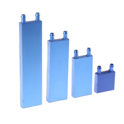 2x Aluminiowy wodny blok chłodzący do procesora