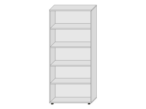 КОМПЛЕКТ ОФИСНОЙ МЕБЕЛИ ИЗ 2 СТОЛОВ, ПОЛОК