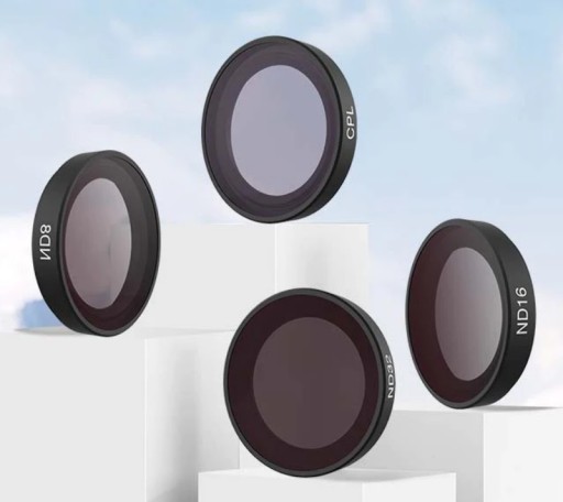 Набор из 4 фильтров Telesin CPL/ND8/ND16/ND32 для камеры Insta360 GO3