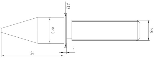 TAGA HARMONY TSF-002 НОЖКИ С ШИПАМИ ДЛЯ КОЛОНН x4