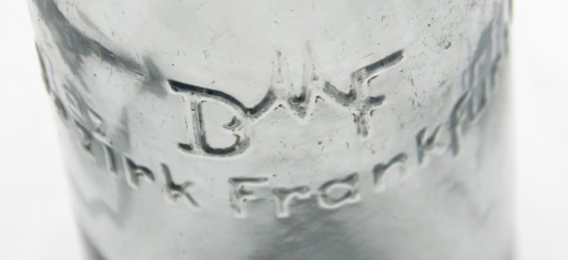 винтажная бутылка BEZIRK FRANKFURT