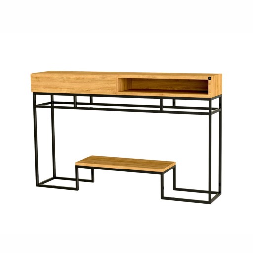 KONSOLA 100 cm DREWNO LITE DĄB OLCHA SKD-321