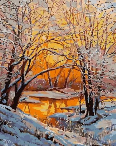 Картина для КРАСКИ ПО ЦИФРАМ на раме ARTNAPI