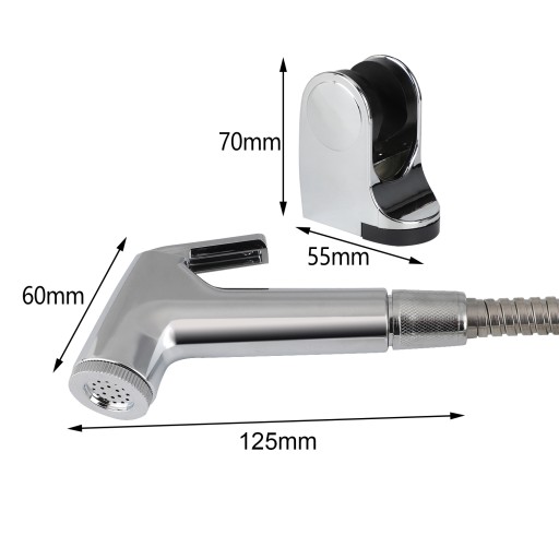 BIDETTA KOMPLET BIDET BIDETKA WIELOFUNKCYJNY RĄCZKA + 1.5M WĄŻ
