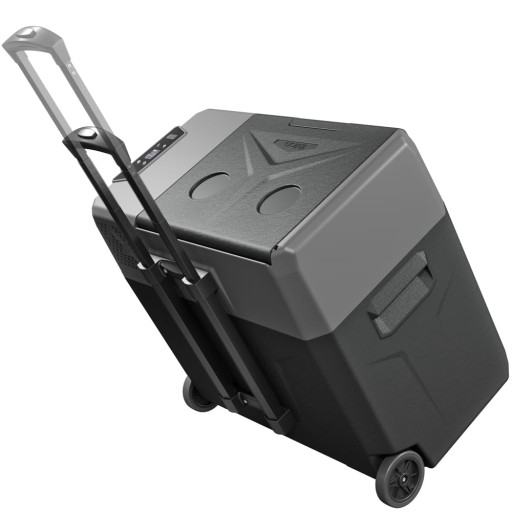 АВТОМОБИЛЬНЫЙ ХОЛОДИЛЬНИК YOLCO BX50 Carbon 47л + винная полка