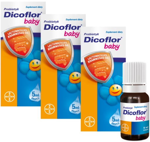 DiCoflor Baby Probiotic Drops для детей 3 х 5 мл