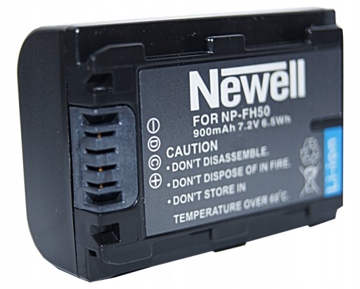 BATERIA AKUMULATOR NEWELL NP-FH50 do SONY ALPHA ALFA A330 A390 900MAH